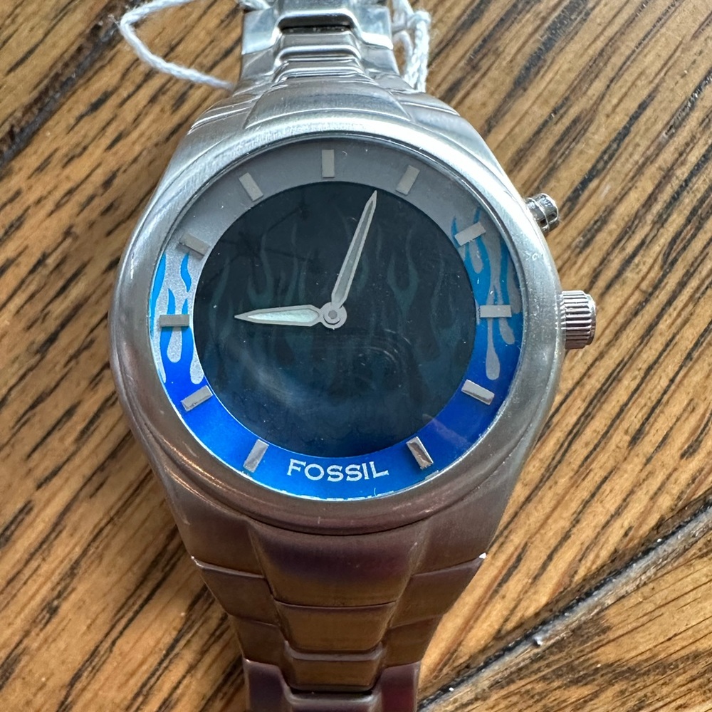 Fossil Big Tic Watch Flames